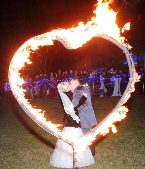 Feuershow Hochzeit -