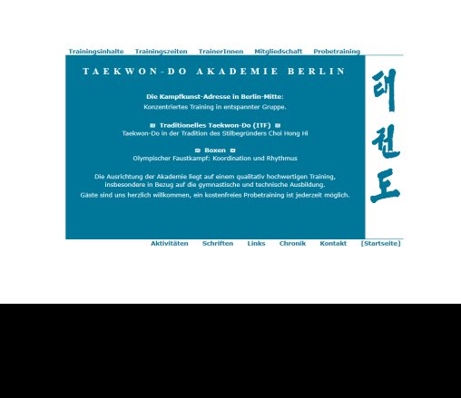 Taekwon Do Akademie Berlin   Willkommen auf den Internetseiten der Taekwon Do Akademie Berlin! Taekwon Do Akademie Berlin e.V. öffnungszeit