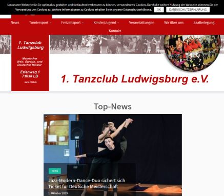 1. Tanzclub Ludwigsburg 1. Tanzclub Ludwigsburg e.V. öffnungszeit