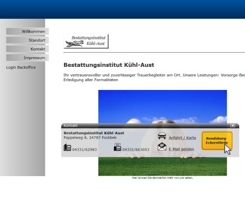 Bestattungsinstitut Kühl Aust | Bestattungen Fockbek | Willkommen Internet Regional AG Erfahrung Bestattungsinstitut Kühl Aust | Bestattungen Fockbek | Willkommen Internet Regional AG Öffnungszeit