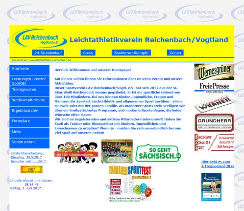 Startseite LAV Reichenbach im Vogtland  öffnungszeit