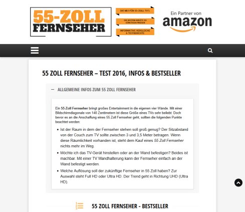55 Zoll Fernseher Test Erfahrung 55 Zoll Fernseher Test Öffnungszeit