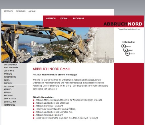 Startseite Abbruch Nord Abbruch Nord GmbH Erfahrung Startseite Abbruch Nord Abbruch Nord GmbH Öffnungszeit
