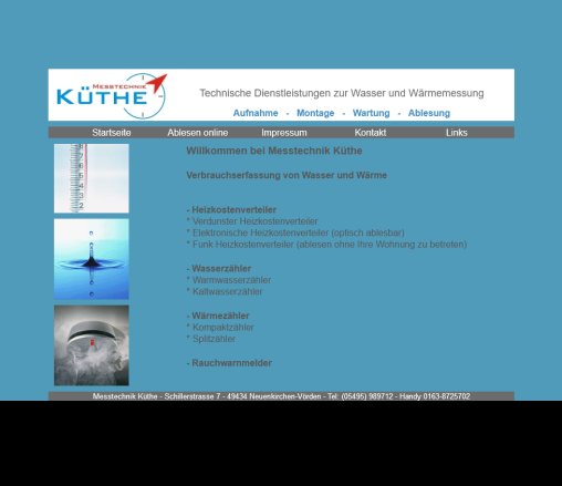 Messtechnik Küthe › Heizkostenverteiler Neuenkirchen-Vörden