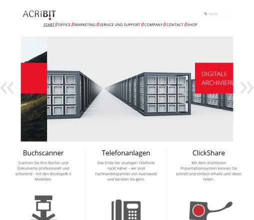 Acribit GmbH &ouml;ffnungszeit