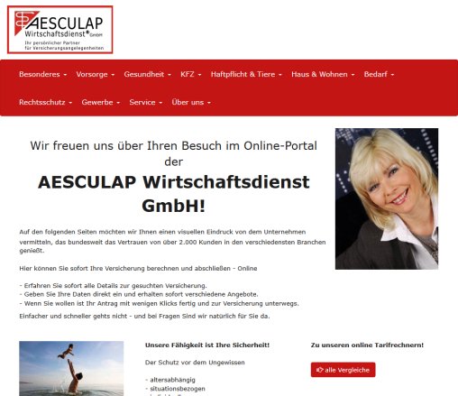 Aesculap Wirtschaftsdienst GmbH   Versicherungsmakler  öffnungszeit