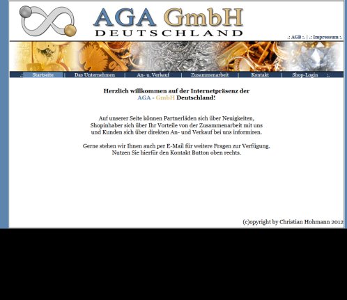 AGA GmbH Deutschland  öffnungszeit