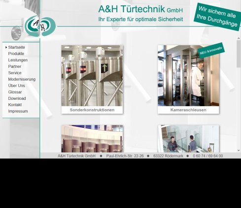 A&H Türtechnik GmbH Erfahrung A&H Türtechnik GmbH Öffnungszeit