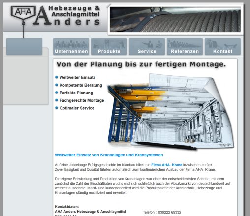 AHA Anders Hebezeuge Anschlagmittel Erfahrung AHA Anders Hebezeuge Anschlagmittel Öffnungszeit