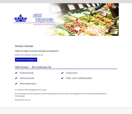AKK Kramer GmbH in Morl ? Kältetechnik und Klimatechnik Erfahrung AKK Kramer GmbH in Morl ? Kältetechnik und Klimatechnik Öffnungszeit