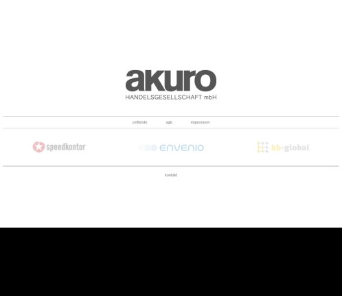 akuro   Handelsgesellschaft mbH akuro GmbH &ouml;ffnungszeit