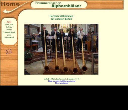 Frammersbacher Alphornblaeser  öffnungszeit