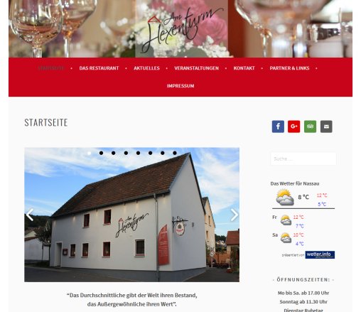 Willkommen bei Weinstube Am Hexenturm Ihr Restaurant in Nassau Hexenwerk Gastronomie GmbH Erfahrung Willkommen bei Weinstube Am Hexenturm Ihr Restaurant in Nassau Hexenwerk Gastronomie GmbH Öffnungszeit