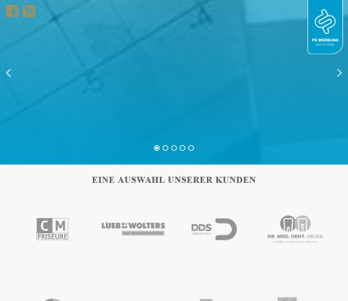 ps werbung GmbH  Werbeagentur für Webdesign und Printmedien.  öffnungszeit