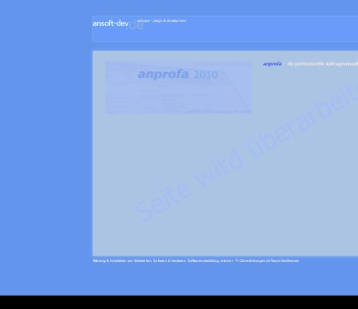 ansoft dev.de EDV Dienstleistungen Softwareentwicklung Systembetreuung Support Erfahrung ansoft dev.de EDV Dienstleistungen Softwareentwicklung Systembetreuung Support Öffnungszeit