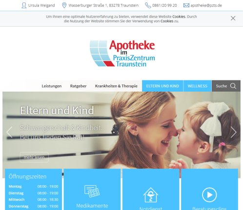 Apotheke Traunstein Apotheke im Praxiszentrum   Unser Team Apothekerin Ursula Weigand e.K. öffnungszeit