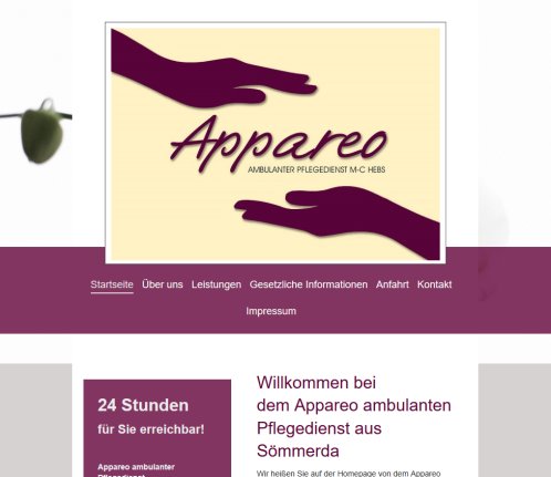 Appareo Pflegedienst Startseite Erfahrung Appareo Pflegedienst Startseite Öffnungszeit