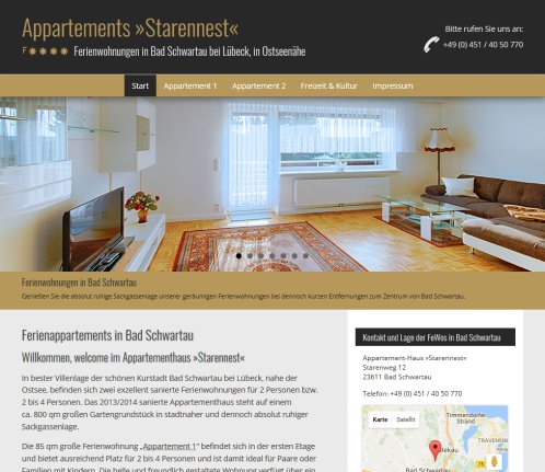 Ferienwohnung Bad Schwartau Lübeck Ostsee  öffnungszeit