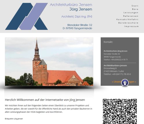 Architekt Jensen | Tangerm&uuml;nde und Winsen / Luhe  &ouml;ffnungszeit