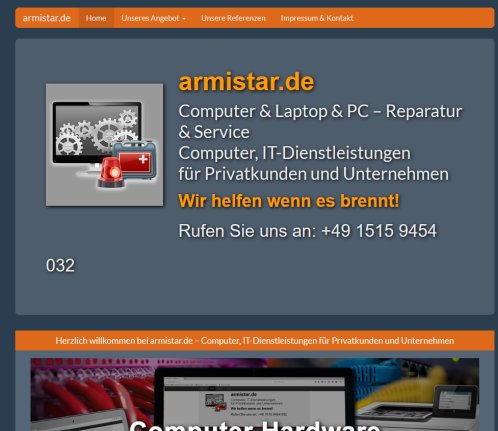 armistar.de Computer IT-Dienstleistungen Erfahrung armistar.de Computer IT-Dienstleistungen Öffnungszeit