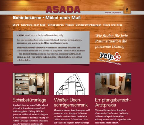 ASADA   Schiebetüren   Möbel nach Maß | Aus Spaß An Der Arbeit | aus Liebe zum Detail!  öffnungszeit