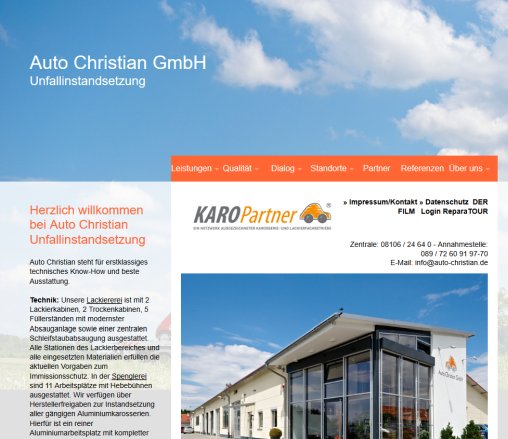 Unfallinstandsetzung Auto Christian GmbH | Oberpframmern | München Auto Christian GmbH Erfahrung Unfallinstandsetzung Auto Christian GmbH | Oberpframmern | München Auto Christian GmbH Öffnungszeit