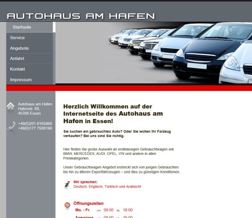 Autohaus am Hafen   ICC GmbH   Autohaus am Hafen   ICC GmbH  öffnungszeit