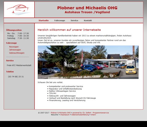 Herzlich willkommen auf unserer Internetseite (Autohaus Treuen Plobner Michaelis Herzlich willkommen auf unserer Internetseite)) Erfahrung Herzlich willkommen auf unserer Internetseite (Autohaus Treuen Plobner Michaelis Herzlich willkommen auf unserer Internetseite)) Öffnungszeit