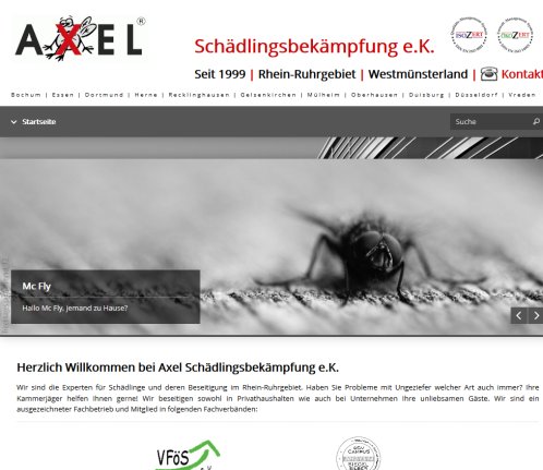 Schädlingsbekämpfung | AXEL Axel Schädlingsbekämpfung e.K. Erfahrung Schädlingsbekämpfung | AXEL Axel Schädlingsbekämpfung e.K. Öffnungszeit