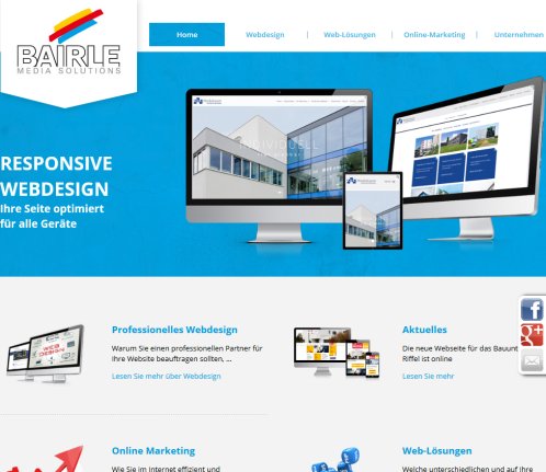 Webdesign Heidenheim Aalen Neresheim | Internetagentur Online Marketing   BAIRLE Media Solutions  &ouml;ffnungszeit