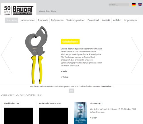 Startseite | BAUDAT GmbH & Co. KG BAUDAT GmbH & Co. KG öffnungszeit