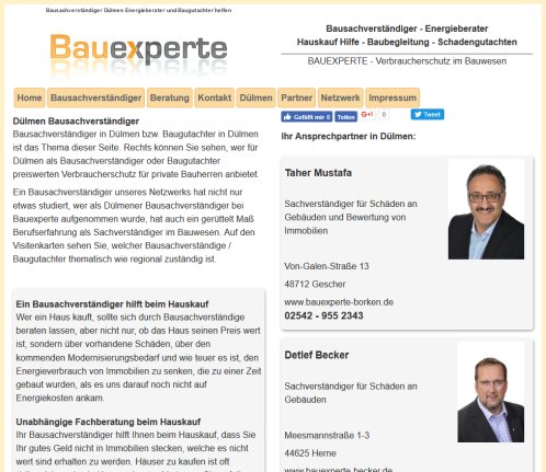 Bausachverständiger Dülmen Baugutachter Dülmen Bauexperte Erfahrung Bausachverständiger Dülmen Baugutachter Dülmen Bauexperte öffnungszeit