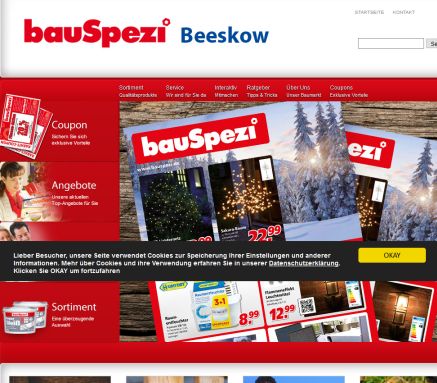 bauSpezi Beeskow | Bauen  Renovieren  Garten und Heimwerken  öffnungszeit