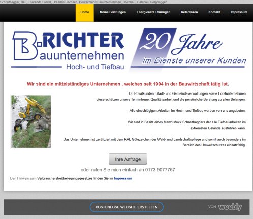 Bauunternehmer Bernd Richter Home Erfahrung Bauunternehmer Bernd Richter Home Öffnungszeit