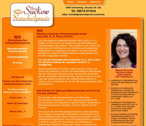Naturheilpraxis Suckow Neurologisches Integrationssystem Klassische Homöopathie Trauerbegleitung Qi Gong Erfahrung Naturheilpraxis Suckow Neurologisches Integrationssystem Klassische Homöopathie Trauerbegleitung Qi Gong öffnungszeit