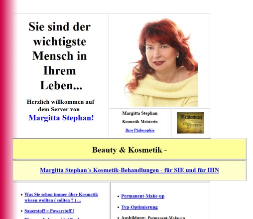 Alles rund um´s Thema Beauty und Kosmetik by Margitta Stephan Erfahrung Alles rund um´s Thema Beauty und Kosmetik by Margitta Stephan Öffnungszeit