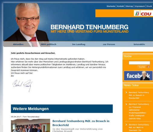 Bernhard Tenhumberg  öffnungszeit