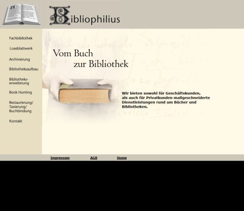 Bibliophilius  öffnungszeit