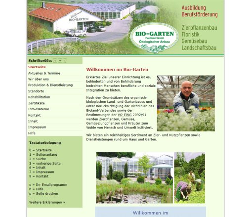 Startseite Bio › Garten Korbach