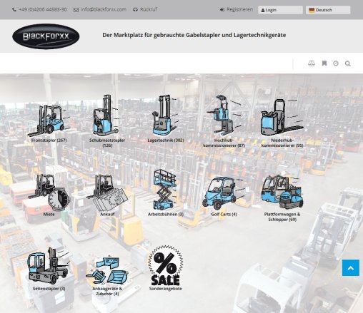 BlackForxx: Gebrauchte Gabelstapler und gebrauchte Lagertechnik BlackForxx GmbH Erfahrung BlackForxx: Gebrauchte Gabelstapler und gebrauchte Lagertechnik BlackForxx GmbH Öffnungszeit