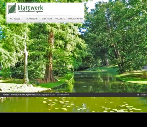 Startseite | Blattwerk  &ouml;ffnungszeit