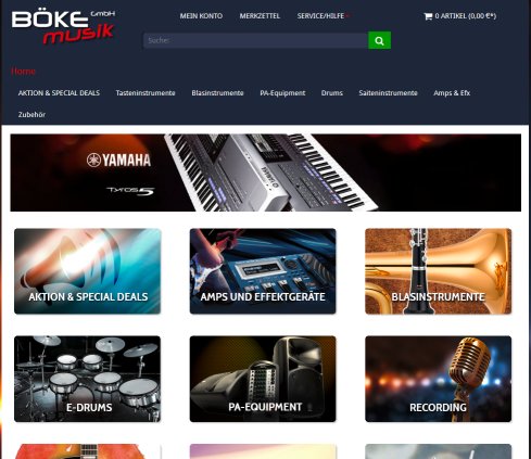 Musikhaus Böke GmbH Online Shop eCommerce Musikhaus Bke Erfahrung Musikhaus Böke GmbH Online Shop eCommerce Musikhaus Bke öffnungszeit
