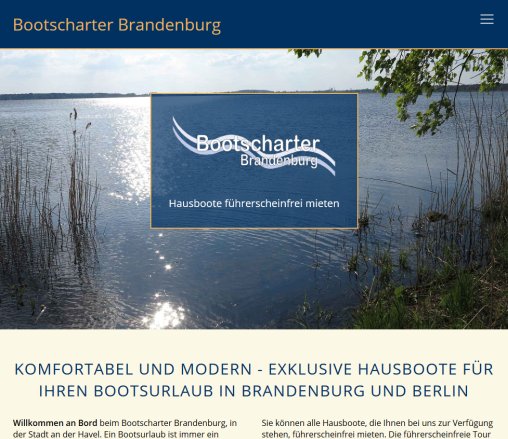 Bootscharter Brandenburg   Hausboote f&uuml;hrerscheinfrei mieten  &ouml;ffnungszeit