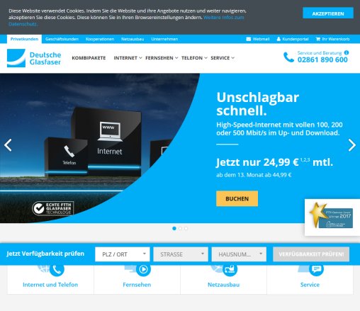 BORnet   Anbieter für Glasfaser (FTTH) und DSL BORnet GmbH öffnungszeit