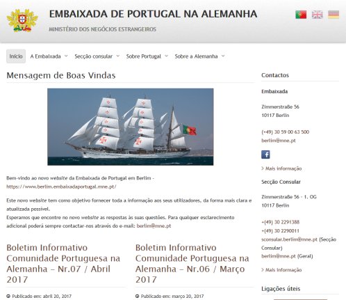 Embaixada de Portugal em Berlim Erfahrung Embaixada de Portugal em Berlim Öffnungszeit