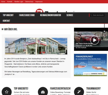 bestprice Remscheid: autos.sofort.g&uuml;nstig bestprice D&S OHG &ouml;ffnungszeit