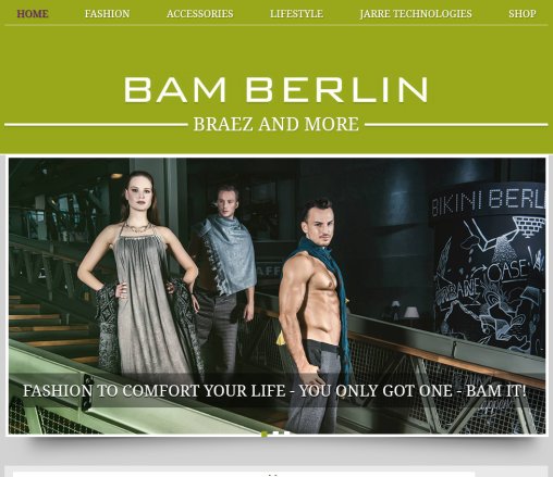 Braez Collection: BAM BERLIN Erfahrung Braez Collection: BAM BERLIN Öffnungszeit