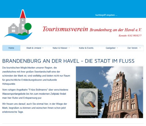 Tourismusverein Brandenburg an der Havel e.V. Tourismusverein Brandenburg an der Havel e.V. &ouml;ffnungszeit