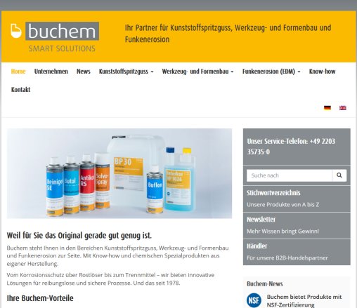 Buchem Chemie+Technik GmbH & Co KG Erfahrung Buchem Chemie+Technik GmbH & Co KG Öffnungszeit