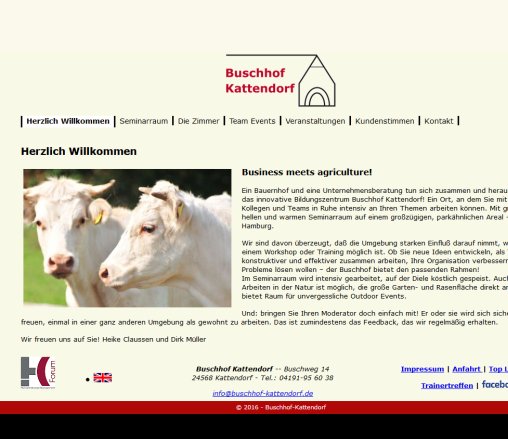 Buschhof Kattendorf   Willkommen im Buschhof Kattendorf  &ouml;ffnungszeit